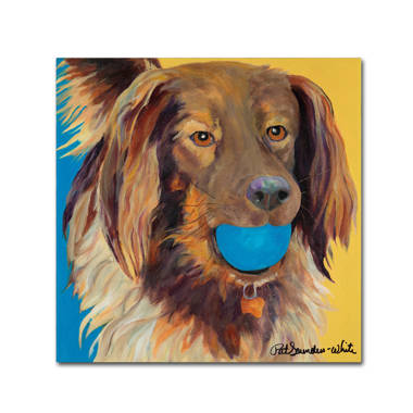 Bless international Dogs In Color II On Canvas by Carolee